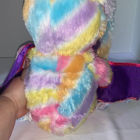Stuff rabbit /build a bear workshop/ rainbow bunny - Picture 9 of 11